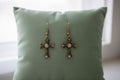 Gold Cross Earrings – Classic Faith-Inspired Jewelry
