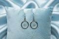 Large Mustard Seed Earrings – Silver-Tone Faith Jewelry