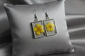 Yellow Pressed Flower Earrings – Real Flowers in Resin